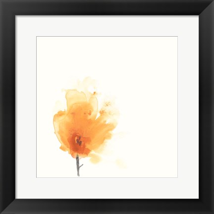 Framed Expressive Blooms X Print