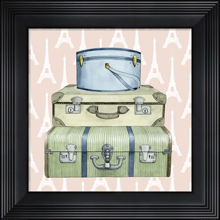 Framed Travel Dream I Print