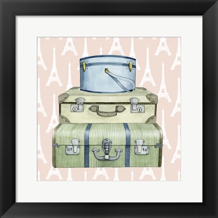Framed Travel Dream I Print