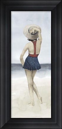 Framed Beach Beauty II Print