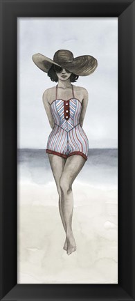 Framed Beach Beauty III Print