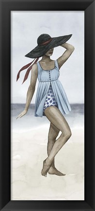 Framed Beach Beauty IV Print