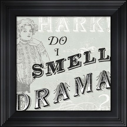 Framed Victorian Snark I Print