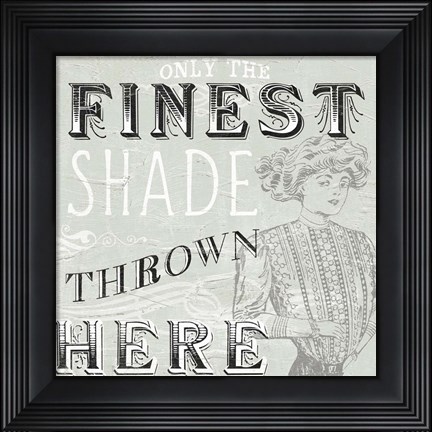 Framed Victorian Snark II Print