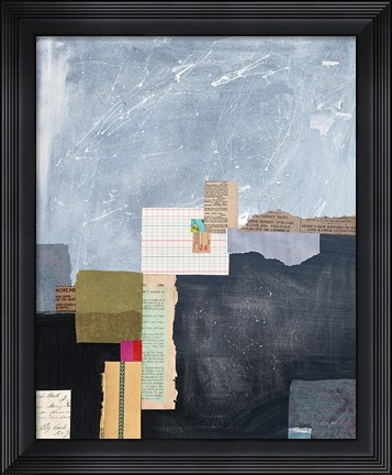 Framed Block Abstract I v2 Print