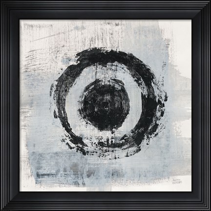 Framed Zen Circle II Crop Print