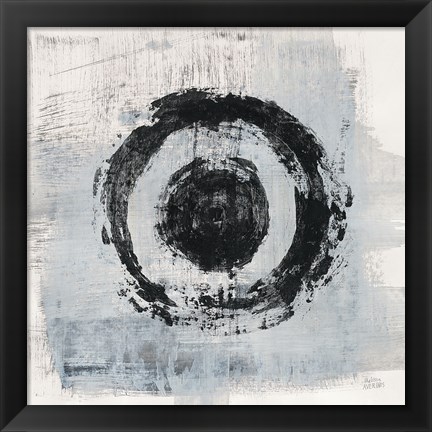 Framed Zen Circle II Crop Print