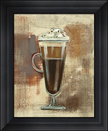 Framed Cafe Classico I Neutral Print