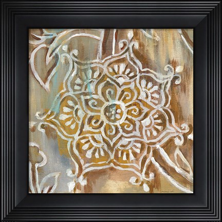 Framed Henna III Print