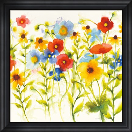 Framed Americana Meadow I Print