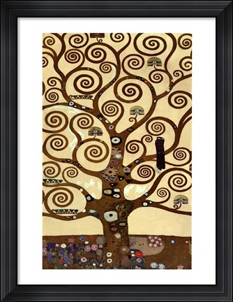 Framed Tree of Life, c.1909 (detail) Print