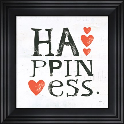 Framed Happiness Print