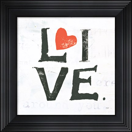 Framed Live Print