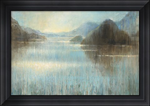 Framed Through the Mist Crop Print