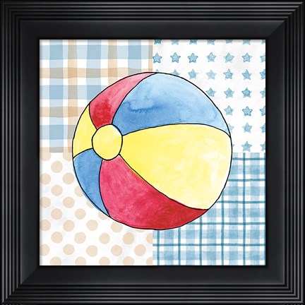 Framed Coastal Baby IV Print