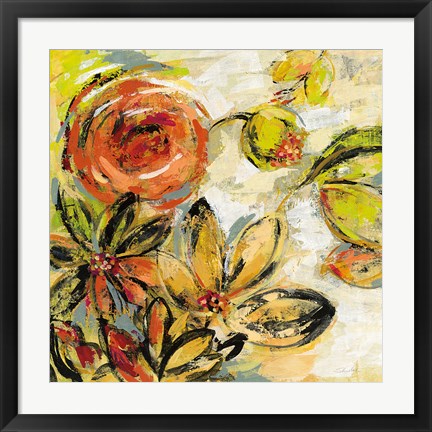 Framed Floral Joy Print
