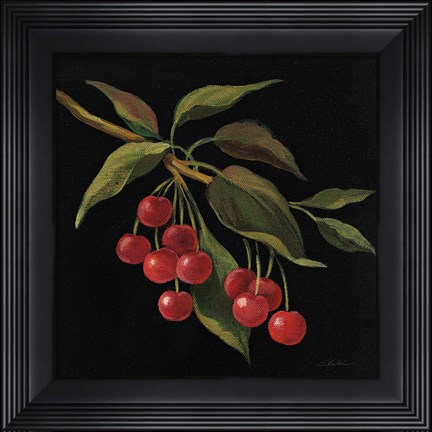 Framed Cerise no Words Print