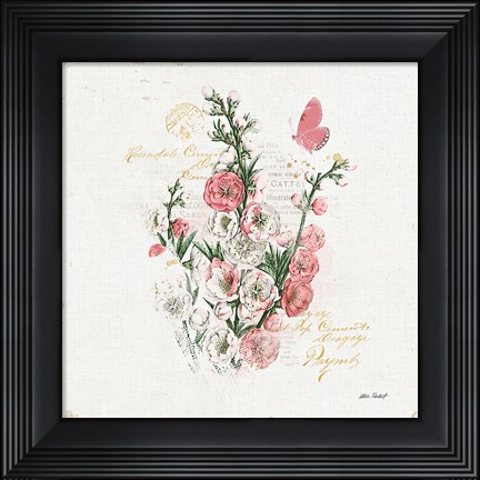 Framed French Romance III Print