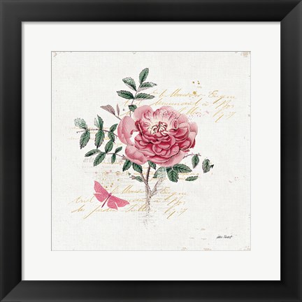 Framed French Romance I Print