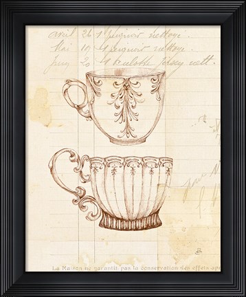 Framed Authentic Coffee IV Print