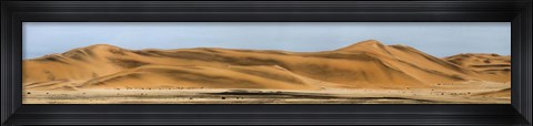 Framed Sand Dunes, Walvis Bay, Namibia Print