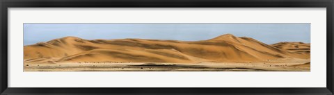 Framed Sand Dunes, Walvis Bay, Namibia Print