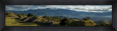 Framed Mountains at Monte Alban, Oaxaca, Mexico Print