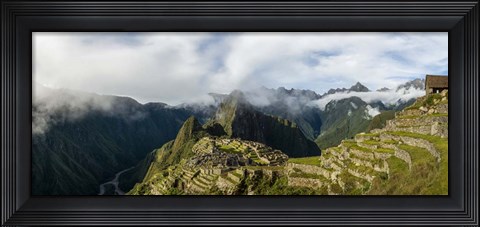Framed ruins at Machu Picchu, Peru Print