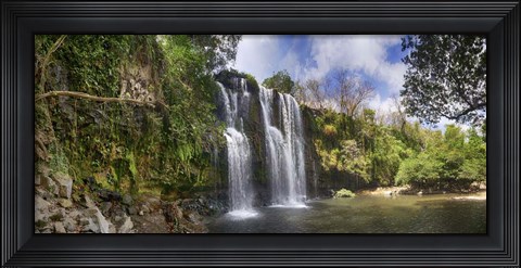 Framed View of Waterfall, Cortes, Bagaces, Costa Rica Print