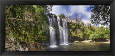 Framed View of Waterfall, Cortes, Bagaces, Costa Rica Print