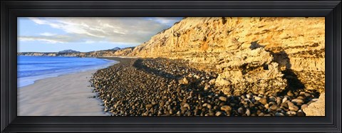 Framed Coastline, Cabo Pulmo, Baja California Sur, Mexico Print