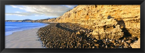 Framed Coastline, Cabo Pulmo, Baja California Sur, Mexico Print