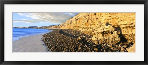 Framed Coastline, Cabo Pulmo, Baja California Sur, Mexico Print