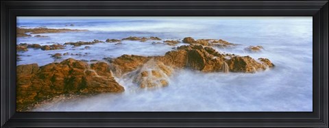 Framed Waves Breaking, Baja California Sur, Mexico Print