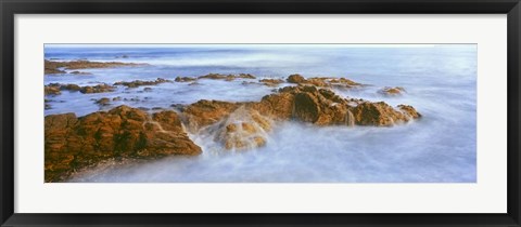 Framed Waves Breaking, Baja California Sur, Mexico Print