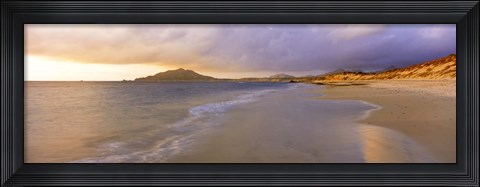 Framed Sunrise at Cabo Pulmo National Marine Park, Baja California Sur, Mexico Print