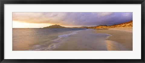 Framed Sunrise at Cabo Pulmo National Marine Park, Baja California Sur, Mexico Print