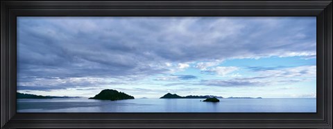 Framed Clouds Over Water at Villa del Palmar, Baja California Sur, Mexico Print