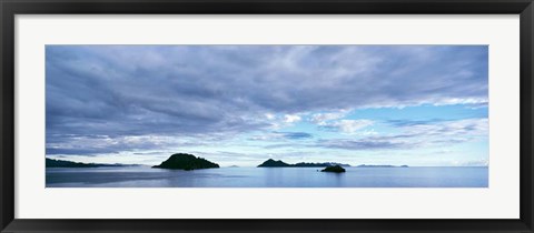 Framed Clouds Over Water at Villa del Palmar, Baja California Sur, Mexico Print