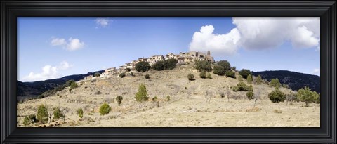 Framed Ballestar, Valencian Community, Province of Castellon, Spain Print