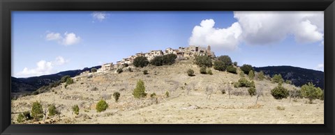 Framed Ballestar, Valencian Community, Province of Castellon, Spain Print