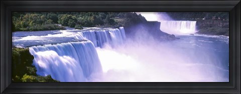Framed Niagara Falls, Niagara River, New York Print