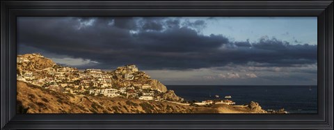 Framed Pueblo Bonito Sunset Beach, Cabo San Lucas, Mexico Print