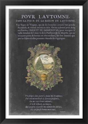 Framed Vintage Bookplate II Print