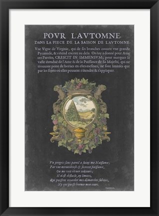 Framed Vintage Bookplate II Print