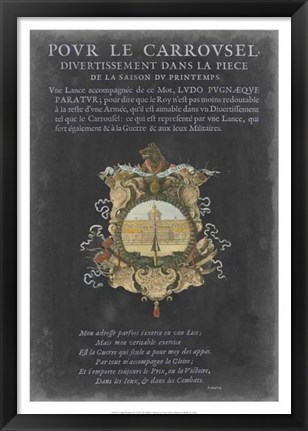 Framed Vintage Bookplate IV Print