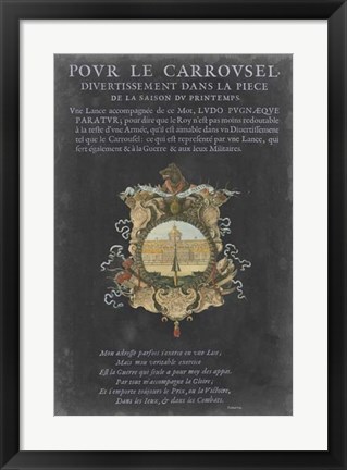 Framed Vintage Bookplate IV Print