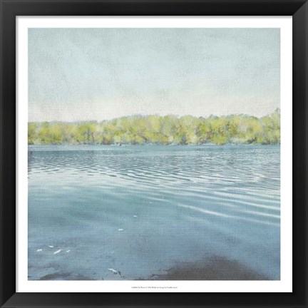 Framed Flat Water I Print