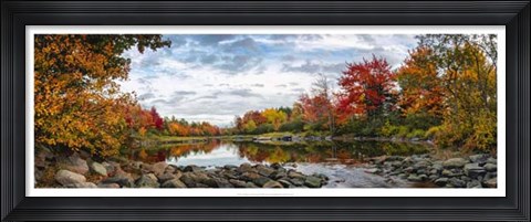 Framed Northeast Creek Panorama Print