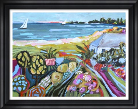 Framed Nautical Whimsy I Print